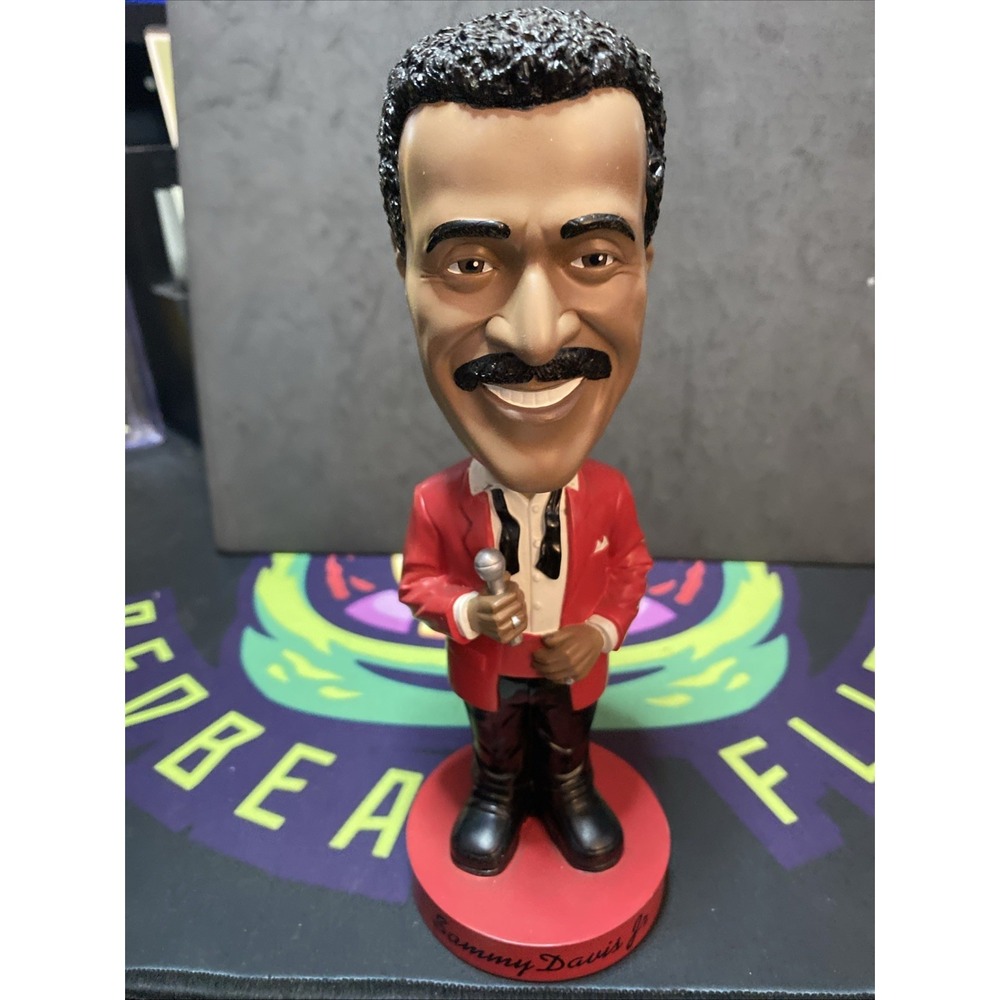 Sammy Davis Jr Bosley Bobbers Bobblehead 2003 ODM Inc 8" Figure Red Jacket D1